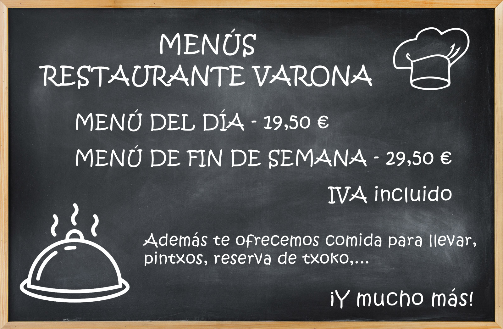 Menús Café Varona